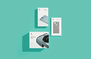 made by google 電子產(chǎn)品包裝設計