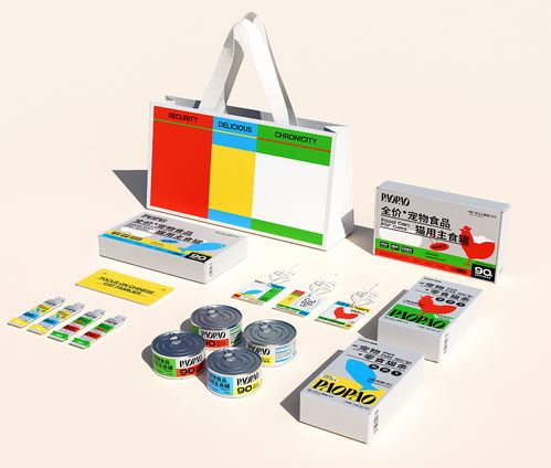 paopao寵物食品包裝全案設計